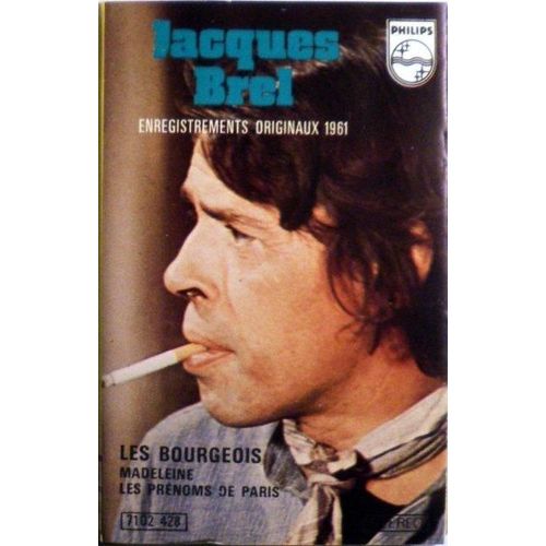 Jacques Brel Enregistrements Originaux De 1961 - Cassette Audio
