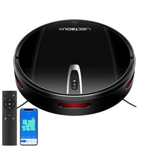 LIECTROUX V3S PRO - Aspirateur robot laveur connecté - 4000 Pa - Navigation cartographique - Autonomie 120 mn - Batterie 4400mAh