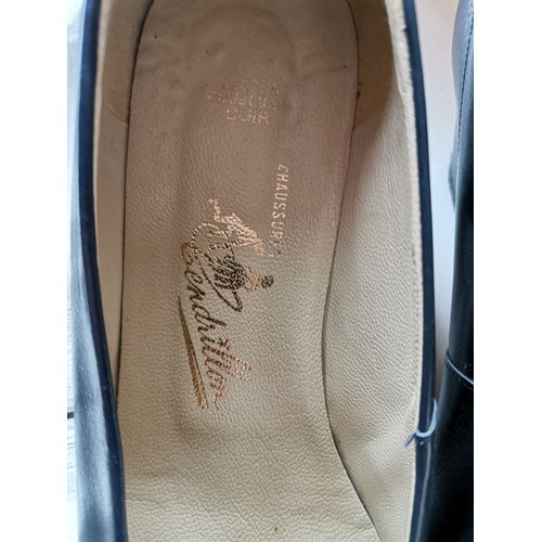 Chaussures Femme, Cuir, Bleu Foncé, Pointure 37