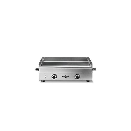 PLANCHA GAZ KRAMPOUZ DESIGN DOUBLE PFDS2MA KR 4000 W INOX