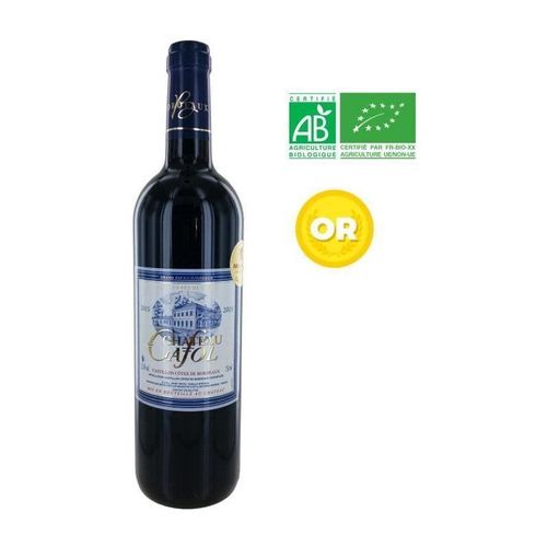 Chateau Cafol 2015 Castillon Cotes De Bordeaux - Vin Rouge De Bordeaux - Bio