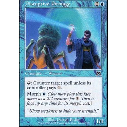 Foil Premium Rahbamage Perturbateur  - Magic Mtg - Carnage Vf Mint 81 - C