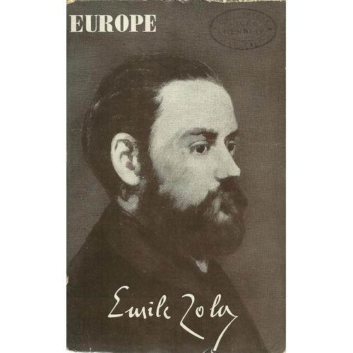 Europe, Revue Mensuelle, N° 83-84, Novembre-Décembre 1952. N° Spécial : Emile Zola. Contient Sur Plus De 200 Pages Des Articles, Hommages De Tous Les Auteurs Cités Et Autres.