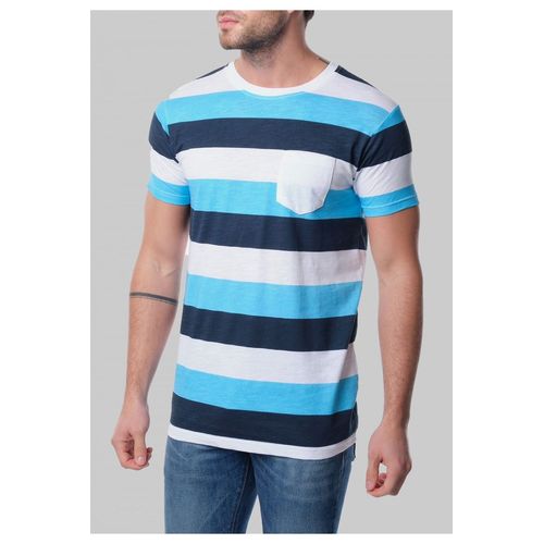 T-Shirt Turquoise Homme
