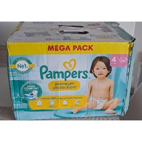 Pampers Premium Protection Taille 4 X96