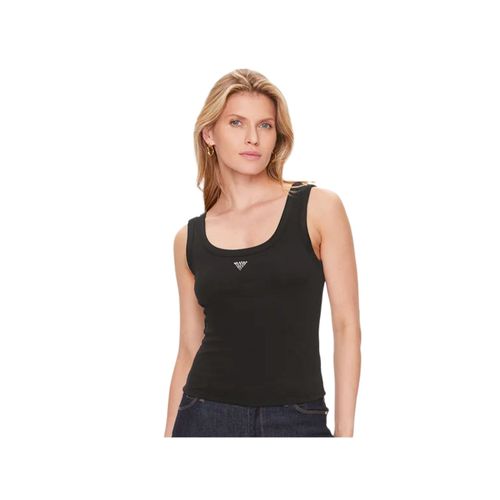Débardeur Guess Strass Femme Noir