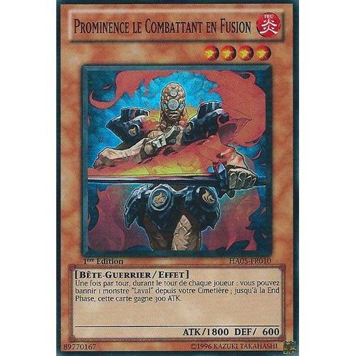 Prominence Le Combattant En Fusion -Ha05-Fr010-1er Edition -