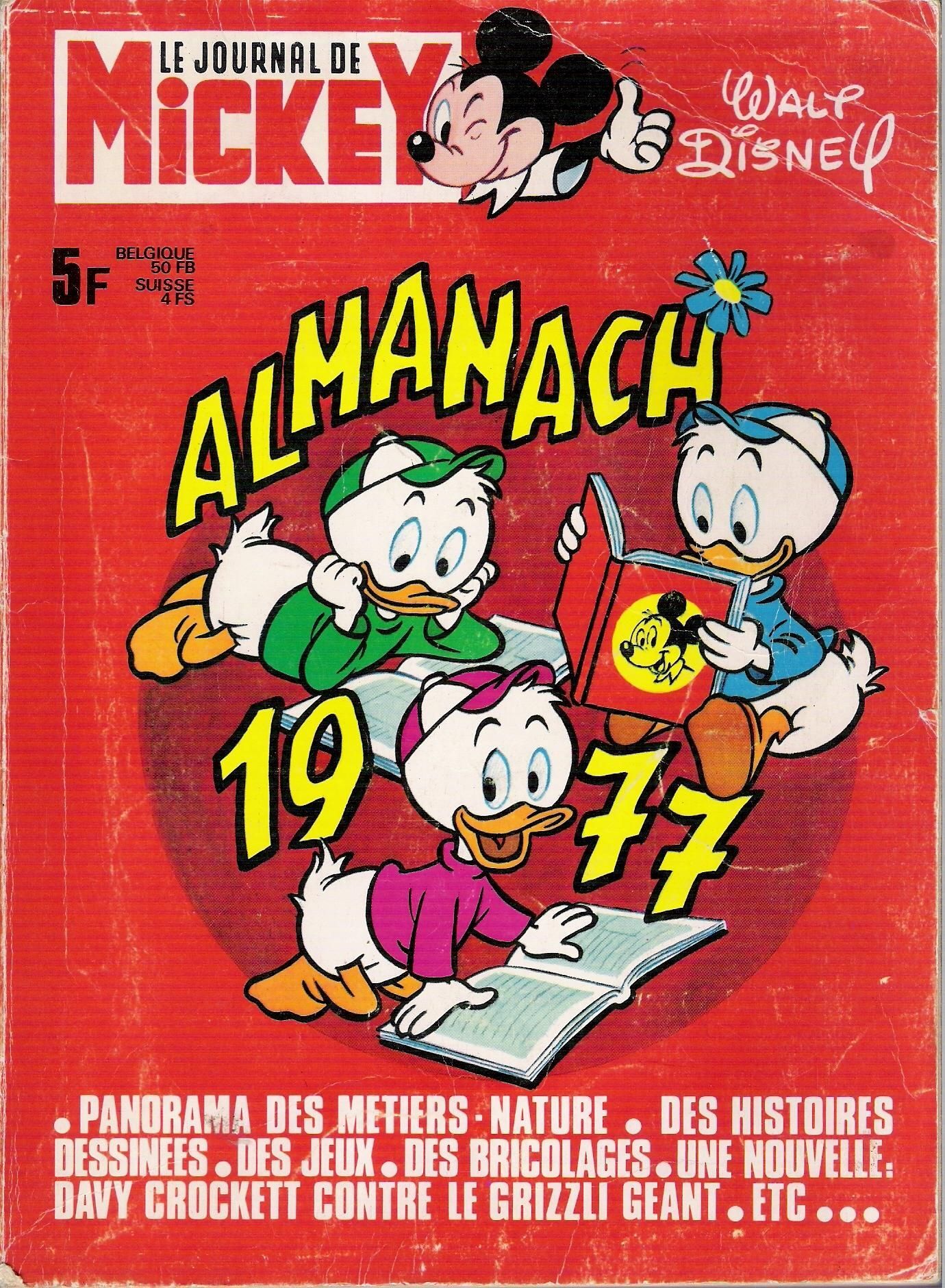 Le Journal De Mickey 1977 pas cher - Meilleures offres neuf