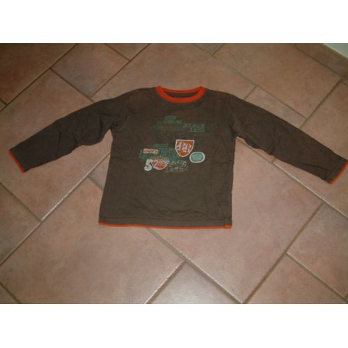 T-Shirt Manches Longues Kaki