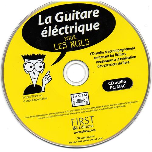 La Guitare Électrique Pour Les Nuls - (1 Cd-Rom)