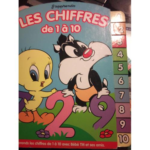 J'apprends Les Chiffres De  1 À 10 Avec Bébé Titi Et Ses Amis.