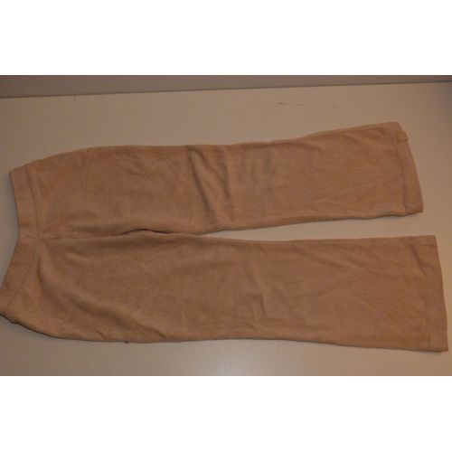 Cycliste Texbasic Ecru Velours Cottelé