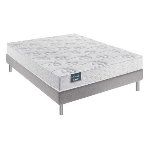 Ensemble Dunlopillo Lys Sommier Confort Ferme 180x200 - Double Sommier