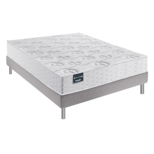 Ensemble Dunlopillo Lotus Sommier Confort Ferme 140x190