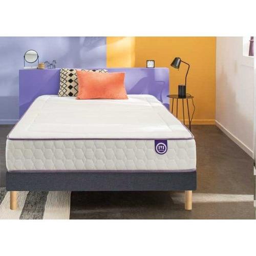 Ensemble Merinos Beauty Bed - 560 Ressorts Ensachés + Sommier Confort Medium 70x190