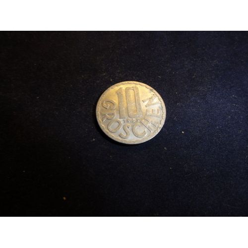 Autriche,10 Grochen,1959
