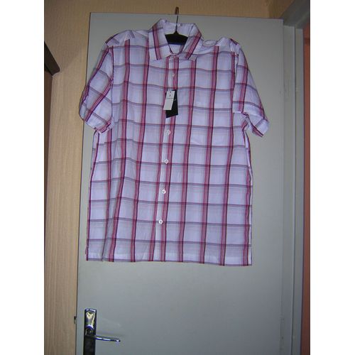 Chemise Manches Courtes Cedarwood M 100% Coton.