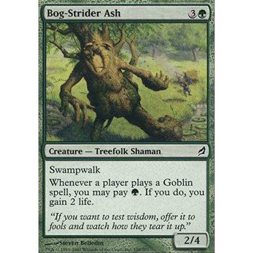 Foil Premium Frêne Enjambeur De Marécage  - Magic Mtg - Lorwyn Vf Mint 198 - C