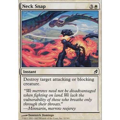 Coup De Filin ( Neck Snap ) - Magic Mtg - Lorwyn Vf Mint 32 - C
