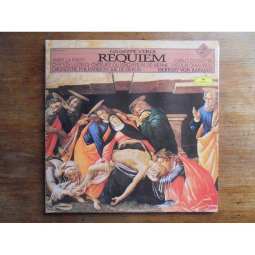 Requiem / Karajan, Freni, Ludwig,Cossutta, Ghiaurov / 2 Disques