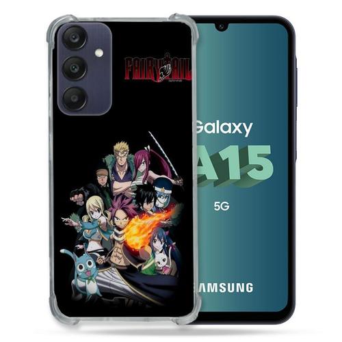 Coque Renforcée Pour Samsung Galaxy A15 4g / 5g Manga Fairy Tail Logo Team