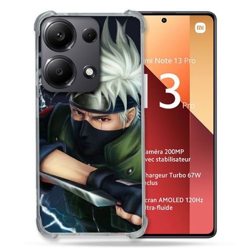 Coque Renforcée Pour Xiaomi Redmi Note 13 Pro 4g Manga Naruto Kakashi