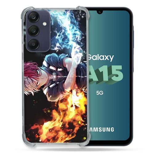 Coque Renforcée Pour Samsung Galaxy A15 4g / 5g Manga My Hero Academia Shoto