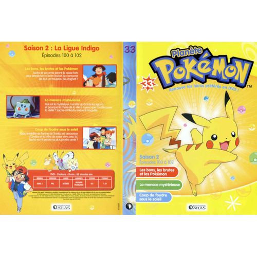 Planete Pokemon Ligue Indigo Saison 2 Épisodes 100 À 102