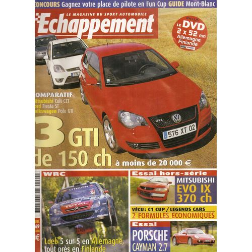 Echappement  N° 469 : 3 Gti De 450 Chevaux
