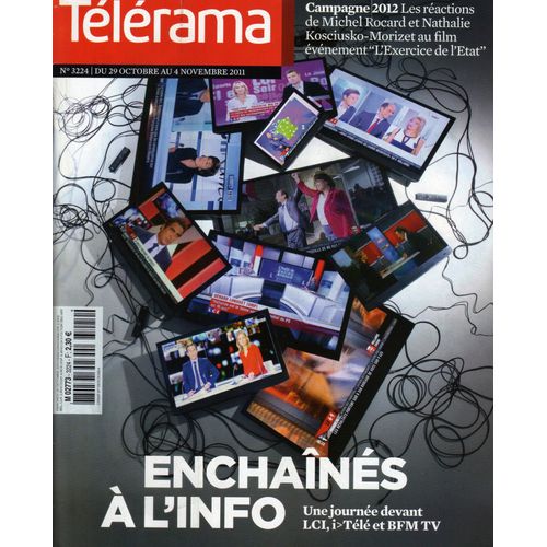 Télérama 3224:Victoria Noorthoorn,Cormac Mccarthy,Bfm Tv,I-Télé Et Lci,Michel Gondry,Pierrick Sorin.