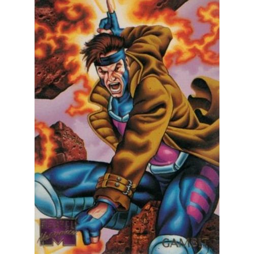 Marvel Masterpieces 1995 / Carte 36 Sur 151 / Gambit. Version Américaine