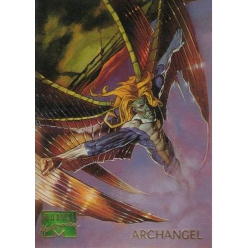 Marvel Masterpieces 1995 / Carte 4 Sur 151 / Archangel. Version Américaine