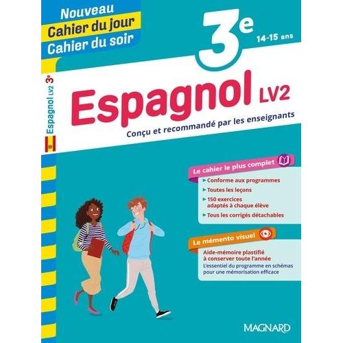 Cahier Du Jour/Cahier Du Soir Espagnol Lv2 3e + Mémento