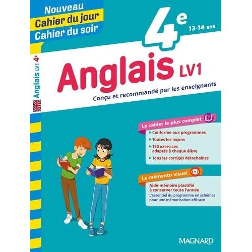 Cahier Du Jour/Cahier Du Soir Anglais Lv1 4e + Mémento