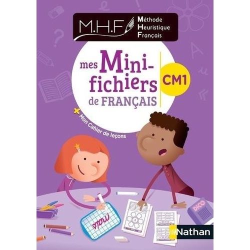 Méthode Heuristique Français Cm1 - Mes Mini-Fichiers De Français + Mon Cahier De Leçons