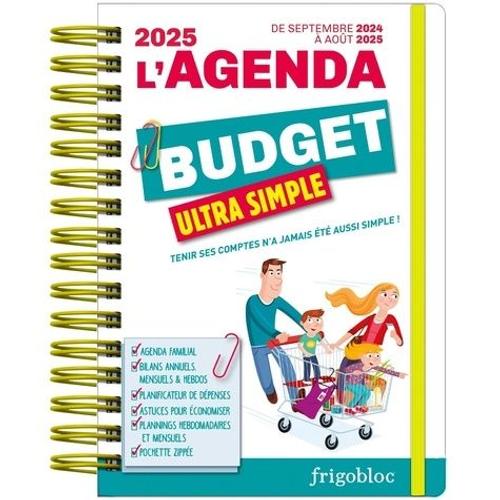 L'agenda Budget Ultra Simple - De Septembre 2024 À Août 2025