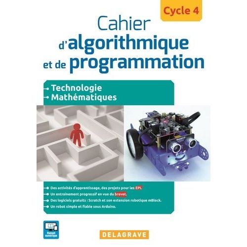 Cahier D'algorithmique Et De Programmation Cycle 4
