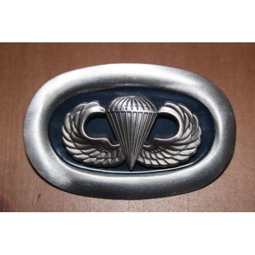 Insigne  Du Brevet Parachutiste Sur Ovale Aluminium De La 508th Pir 82 Eme Airborne
