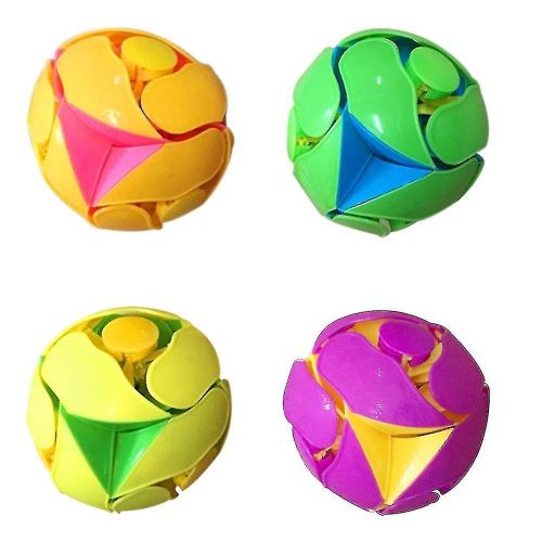 8cm Magic Ball Color Flipping Pitch Switch Dcompression Jouet Alatoire Enfants Anniversaire Cadeau Main Lancer