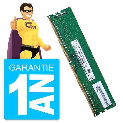 8Go RAM DDR4 PC4-17000U Hynix HMA81GU6AFR8N-TF 911604-591 DIMM PC Bureau