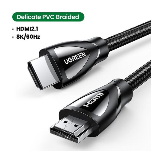 8K Delicate PVC 1m Ugreen  cble HDMI 2.1 Ultra-rapide, pour Xiaomi Mi Box PS5, Dolby Vision, 48Gbps, 8K/60Hz, 4K/120Hz 