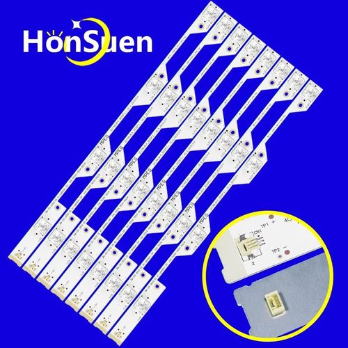 8pcs LED Rtro-clairage Bande Pour TCL L48P1S-CF L48P1-CUD 48P1CFS LVF480volontairement 1L 4C-LB4804-ZDallas ZM01J GIC48LB14 _ 3030Kitchenware B48A858U 1KIT-8PCS