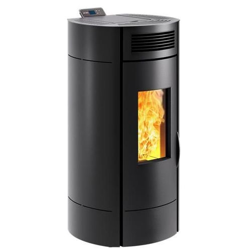 Pole  granuls de bois Lodi 10 WiFi 9,5 kW Noir