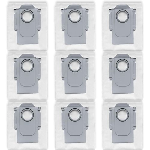 9 Sacs  Poussire Compatibles Avec Roborock Q Revo/Qrevo Pro/Qrevo Maxv/Qrevo S/Qrevo Slim/Qrevo Master/Qrevo Curv/Qrevo Edge, S8 Maxv Ultra, Saros 10 / 10R / Z70, Qv 35A / 35S[SSE7110530]