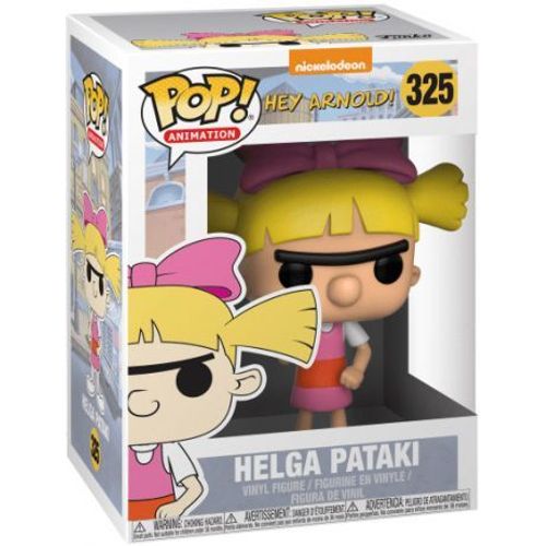 90's Nickelodeon Pop! Television Vinyl Figurine Helga Pataki (H Arnold !) 9 Cm