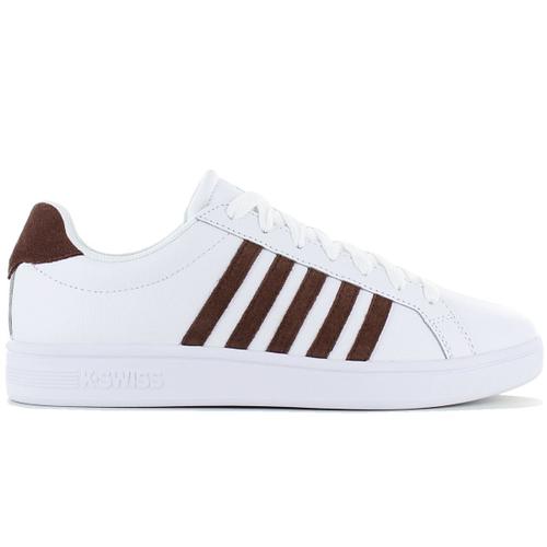 Ksswiss Classic Court Tiebreak Leather Sneakers Baskets Sneakers Chaussures Blanc 07011s936