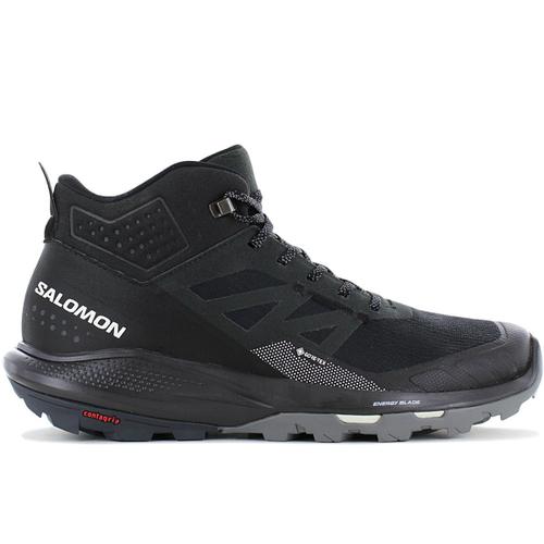 Salomon Outpulse Mid Gtx Gorestex Chaussures De Randonnée Marche Trekking Noir 415888