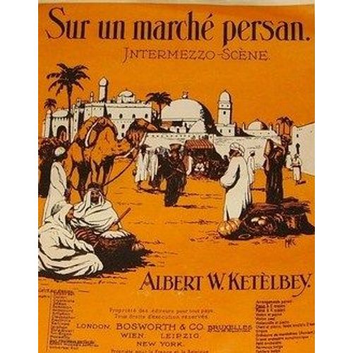 Sur Un Marché Persan