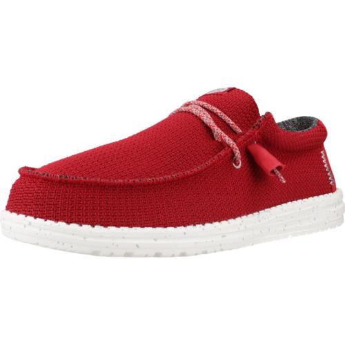 Hey Dude Wally Sport Mesh Colour Rouge