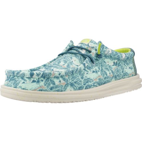 Hey Dude Wally H2o Tropical Colour Bleu